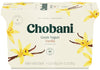 Chobani Non-Fat Greek Yogurt Vanilla Blended 5.3oz 4-pack