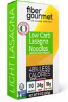 Fiber Gourmet Pasta - Light Lasagna Noodle - Low Net Carb, Fiber-Rich, Low Calorie, Healthy Pasta - Made in Italy, Kosher, Vegan