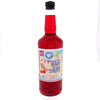Hypothermias Shaved Ice & Snow Cone Syrup - Quart (32 fl. oz) - Wild Cherry - Made with Non-GMO 100% Pure Cane Sugar, No Corn Sy