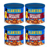 Planters Redskin Spanish Peanuts With Sea Salt 12.5Oz Can (Pack Of 4)