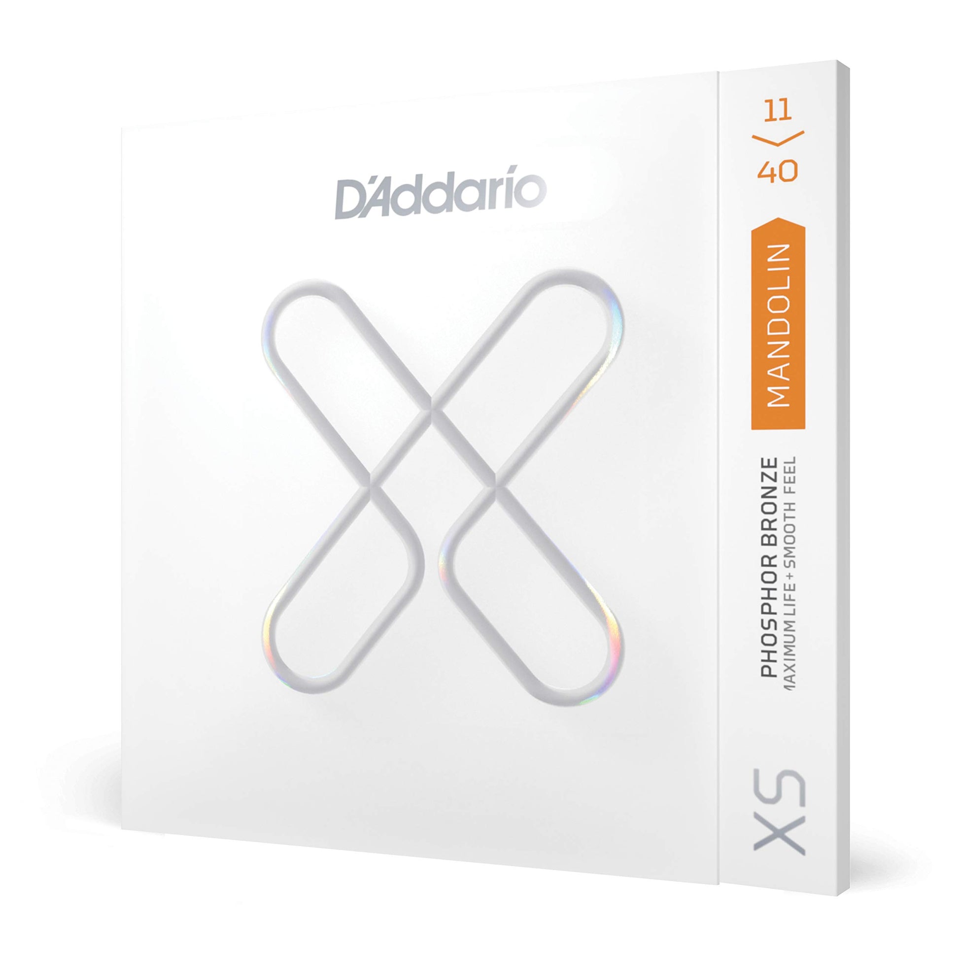 Daddario Mandolin Strings - Coated Mandolin Strings - Xs Phosphor Bronze - For 8 String Mandolin - Maximum Life, Smooth Feel - X