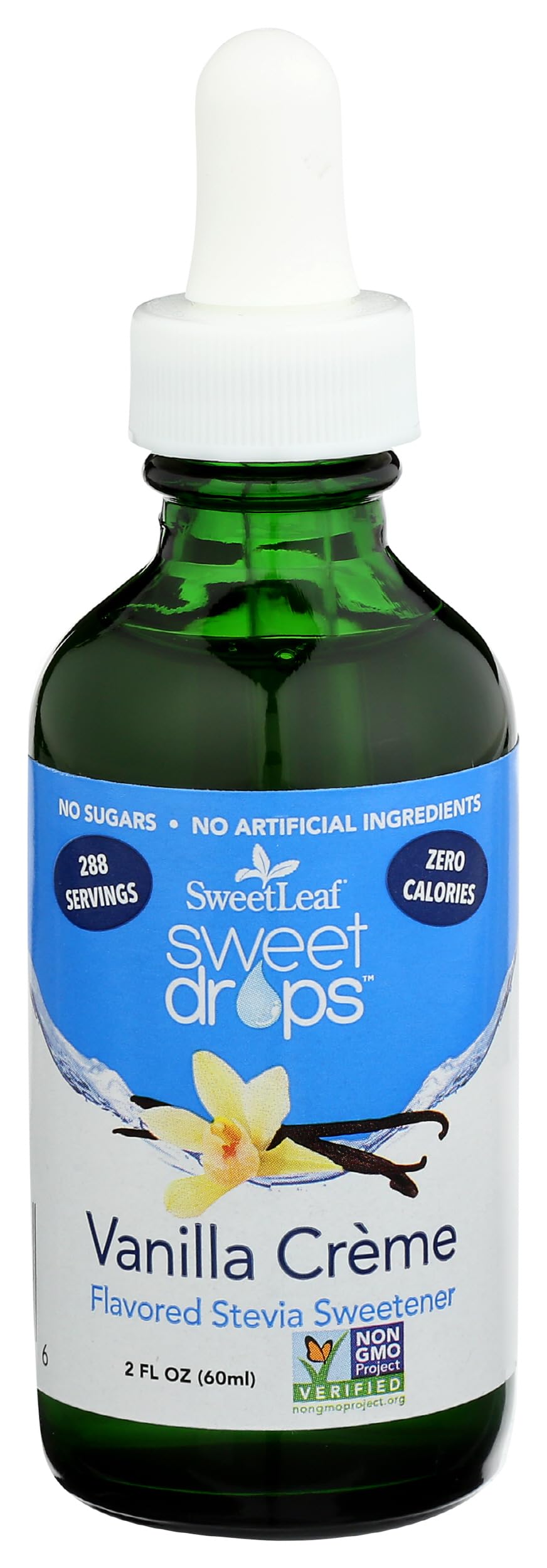 Sweetleaf Stevia Clear Vanilla Creme, 2 Fl Oz (168384)