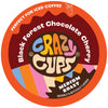 Crazy Cups Black Forest Chocolate Cherry Coffee Pods, Flavored Coffee Pods In Single Serve Cups Compatible With Keurig K Cups Ma