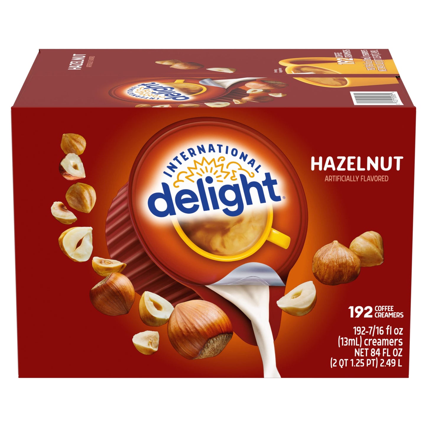 International Delight Hazelnut Liquid Creamer Singles