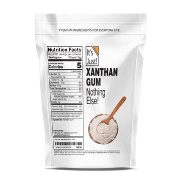 It'S Just - Xanthan Gum, 15Oz, Keto Baking, Non-Gmo, Thickener For Sauces, Soups, Dressings, Packaged In Usa
