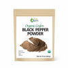 True Organic Ground Black Pepper 16 Oz - Usda & Kosher Certified, Pure Ceylon Premium Quality, Gluten-Free & Non-Gmo Black Peppe