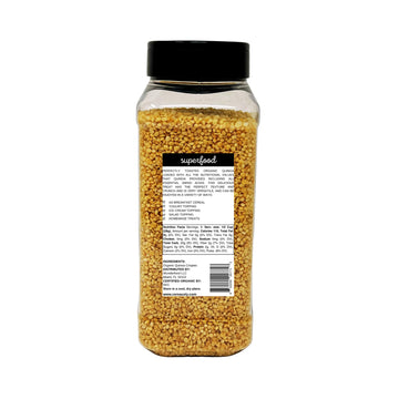 Cereausly Puffed Quinoa - Premium Quinoa Crispies Made With Organic White Quinoa - Delicious And Nutritious Quinoa Flakes For Sn