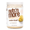 Nuts N More Cookie Dough Peanut Powder - Peanut Protein, Low Carb, Low Sugar, Gluten Free, Non-GMO, All-Natural Keto Snack (9oz