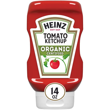 Heinz Organic Tomato Ketchup (14 Oz Bottle)