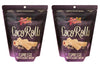 Sun Tropics Non-GMO Rolled Coconut Wafer Rolls 4oz, 2 Pack (Espresso)
