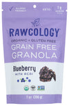 Rawcology Raw Crunch Granola, Blueberry with Acai, USDA Certified Organic, Vegan, Nut Free, Dairy Free, Soy Free, Gluten Free &