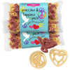 Pastabilities Peace Love & Happiness Pasta, Fun Shaped Heart, Peace Signs And Dove Noodles For Kids, 14 Oz (2 Pack) Perfect For Gifts, Non-Gmo Natural Wheat Pasta, Kosher Certified, Vegan Plant Based