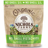 Nichols Farms Organic No Shell California Pistachios Healthy Protein Snack Roasted Sea Salt 1LB