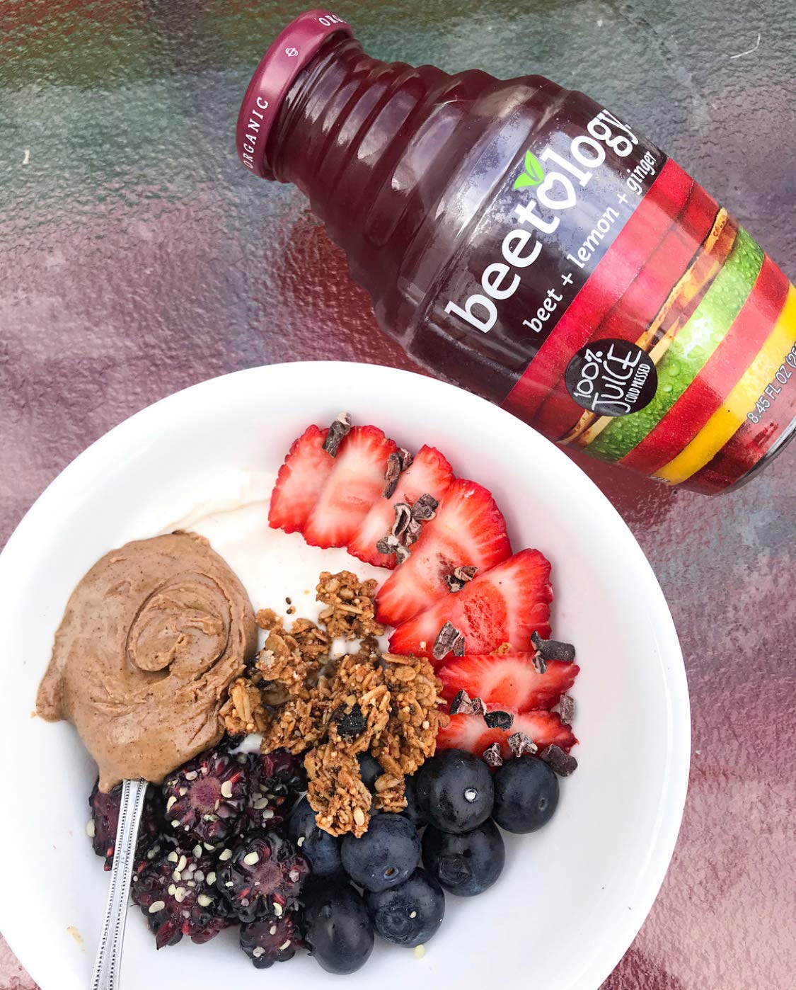 Beetology Organic Beet Juice 8.45oz ''Variety Pack'', 2 bottles each of: Beet + Veggie, Beet + Lemon Ginger, Beet + Cherry (6 Pa