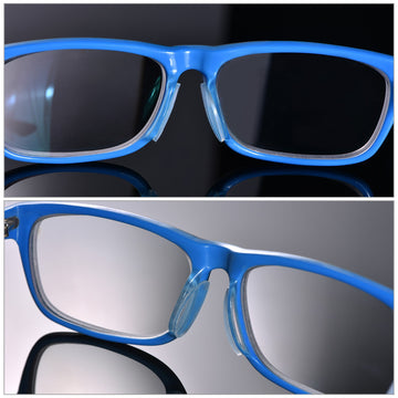 Toodoo 10 Pairs Eyeglasses Nose Pads Glasses Adhesive Silicone Nose Pads Non-Slip Thin Nosepads For Glasses Eyeglasses Sunglasses (Transparent, 1 Mm)