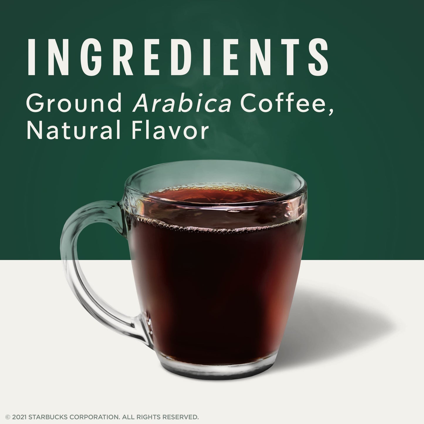 Starbucks Ground Coffee, Vanilla Flavored Coffee, Naturally Flavored, 100% Arabica, 3 Bags (11 Oz Each)