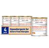 PurAmino Hypoallergenic Infant Drink, for Severe Food Allergies, Omega-3 DHA, Iron, Immune Support, Powder Can, 14.1 Oz (4 Count