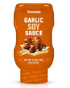 Funtable Garlic Soy Sauce (13.4 oz, Pack of 1) - Korean Authentic Garlic Flavored Sweet Sauce, Ideal for Dipping, Marinating, &