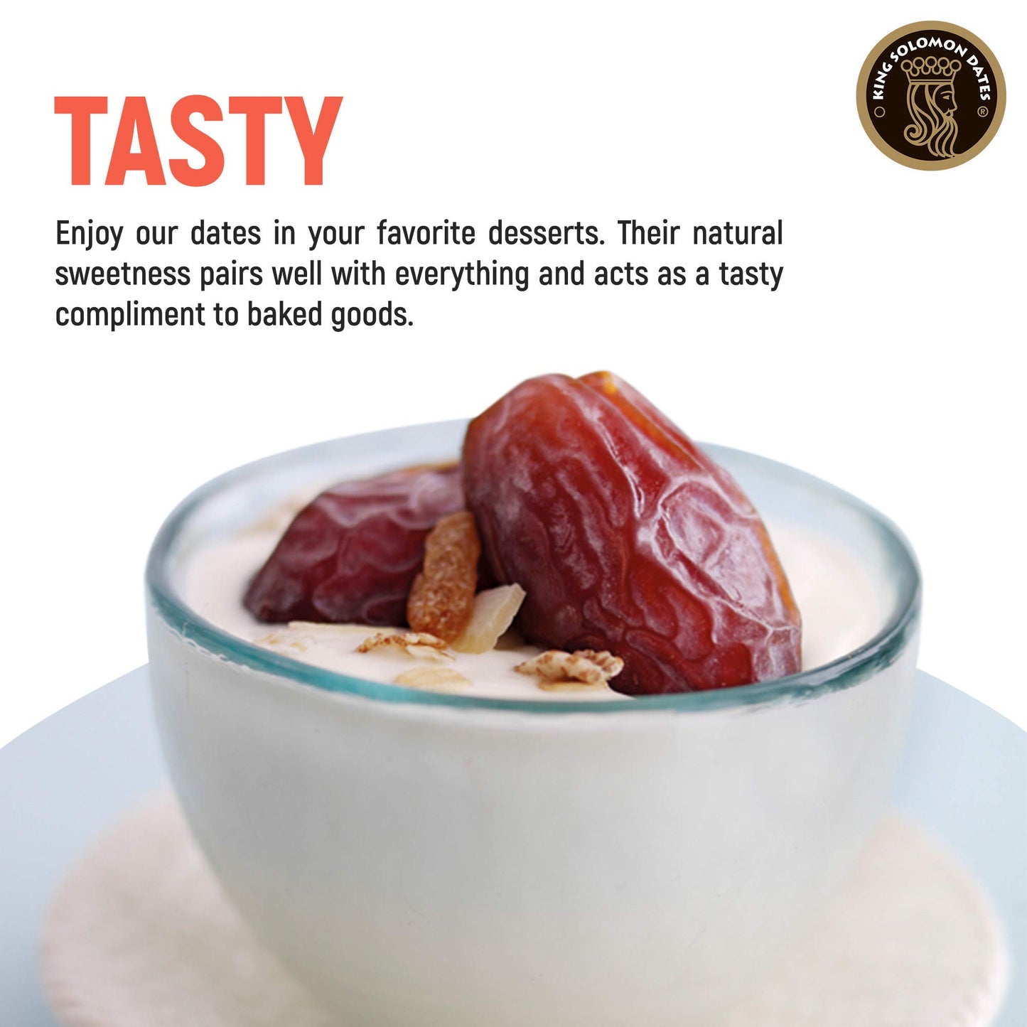 King Solomon Organic Medjool Dates, 2.2lbs - Premium Quality, 100% Natural