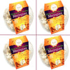 4 Pack Krunchy Melts Original Meringue Cookies | Halloween Vanilla 4-Pack | Only 90 Calories Per Serving | Fat Free, Gluten Free
