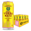 Guayaki Yerba Mate Energy Drink, Berry Lemonade, Low Sugar, 150mg Caffeine, 15.5 Fl Oz (Pack of 12)
