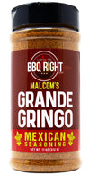 Malcom'S Seasoning Grande Gringo | Spicy Mexican Seasoning For Bbq, Grill, Tacos, Dips, Even Margaritas | 11 Ounces
