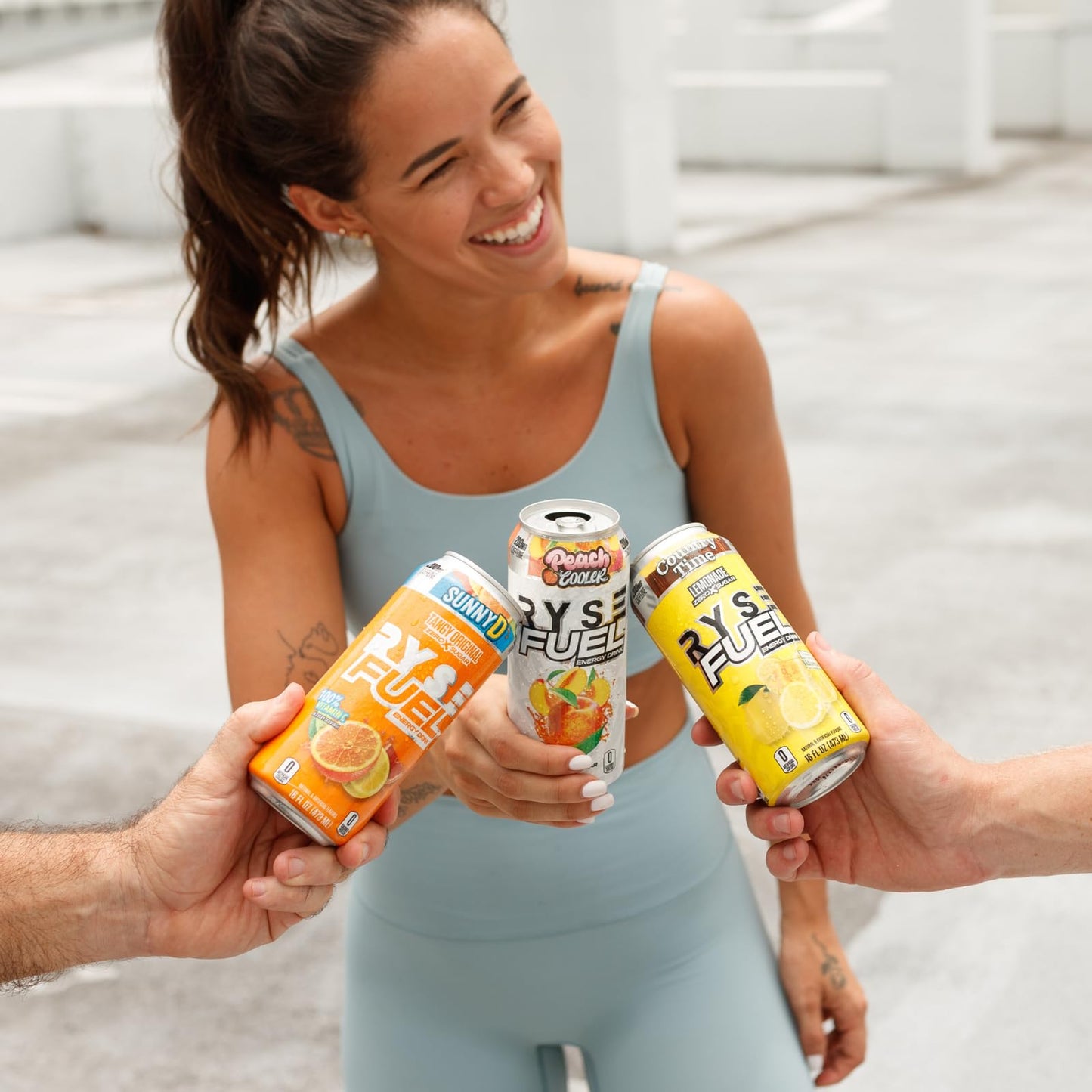 RYSE Fuel Energy Drink - Sugar Free, Gluten Free & Vegan - 200mg Caffeine - 16 fl oz Cans (12-Pack)
