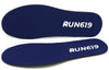 Run619 Zero Drop Shoe Insoles - Thin Flat Medium Shoe Inserts W/No Arch Support - Foot Forming - Perfect For Running Walking Wor