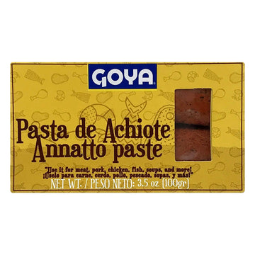 Pasta De Achiote Annatto Paste Goya 3.5 Ounce