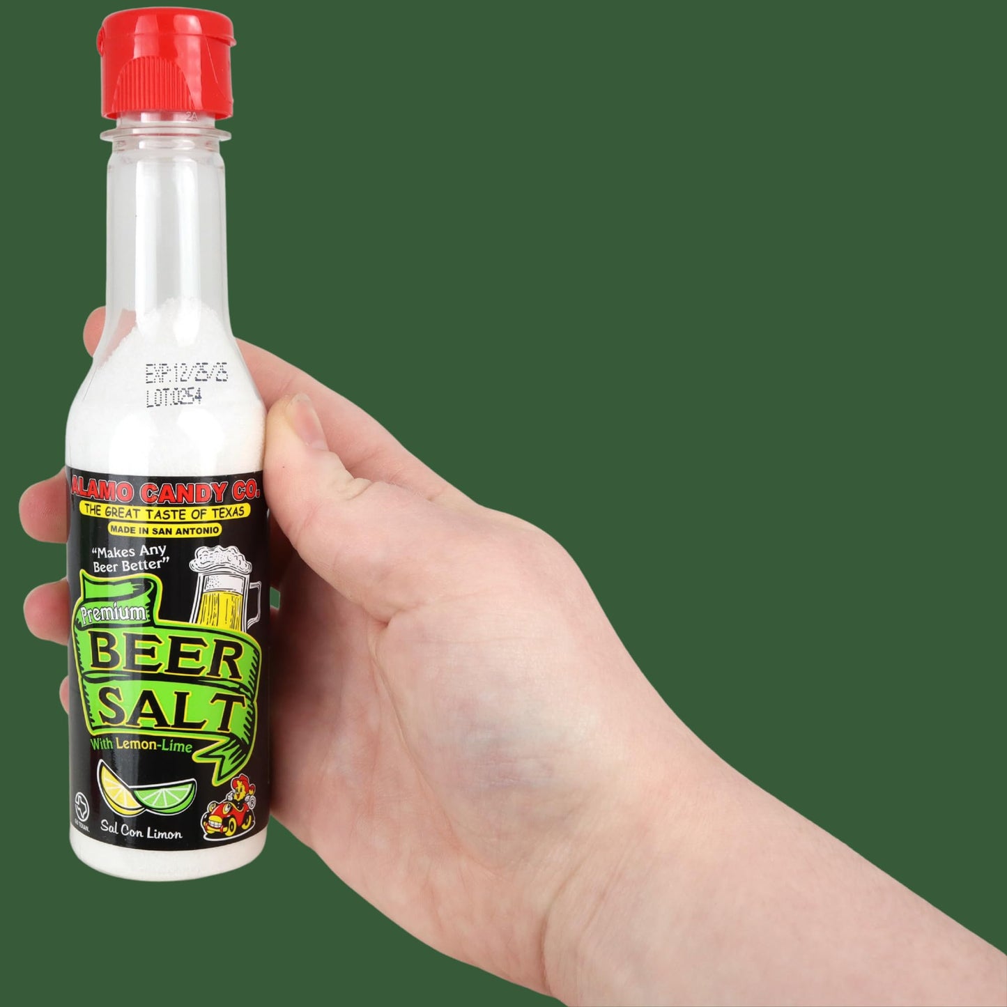 Needzo Lemon Lime Flavored malt-inspired Salt, Drink Rim Garnish, Pack of 2, 4.75 Ounce