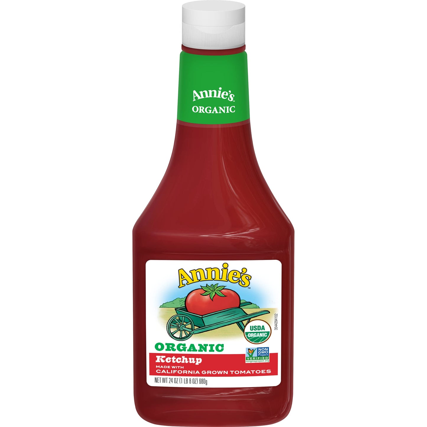 Annie's Organic Ketchup, Gluten Free, Certified USDA Organic, 24 oz