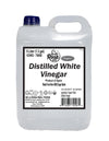 De La Rosa Organic Distilled White Vinegar, Raw & Unfiltered, 5 Liter, Vegan, Gluten Free, Kosher for Passover