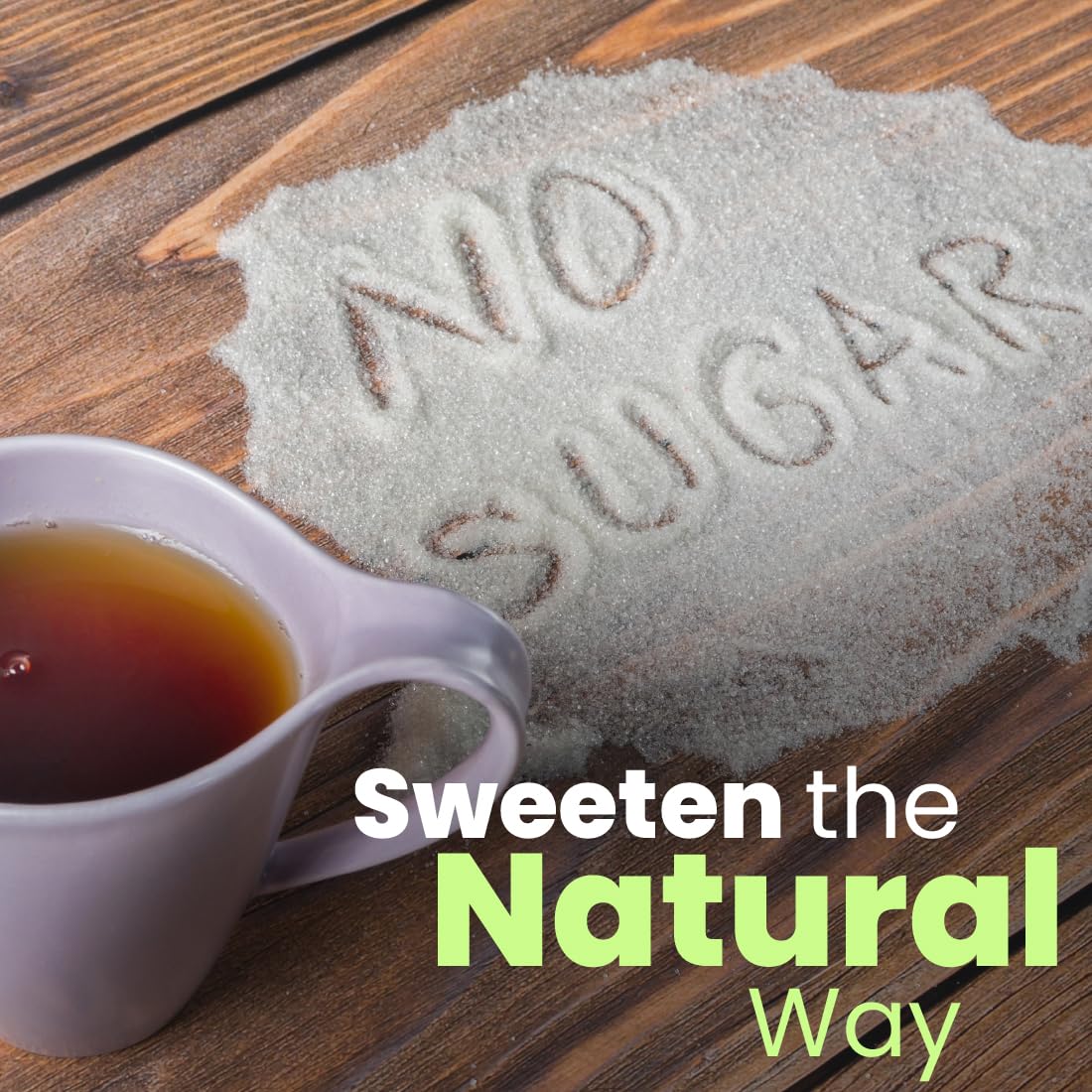 Organic Coconut Palm Sugar - Great For Desserts, Baking, Coffee, Tea, Oatmeal, & More - Unrefined, Vegan, Gluten Free, Non GMO,