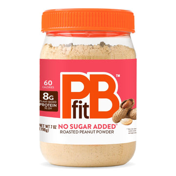 BetterBody Foods PBfit Sugar-Free All-Natural Peanut Butter Powder 198g (7 Ounces)