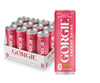 GORGIE Sugar Free Natural Energy Drinks, Sparkling Watermelon Crush, 12 Pack, Vegan, 150mg Caffeine, Low Calorie