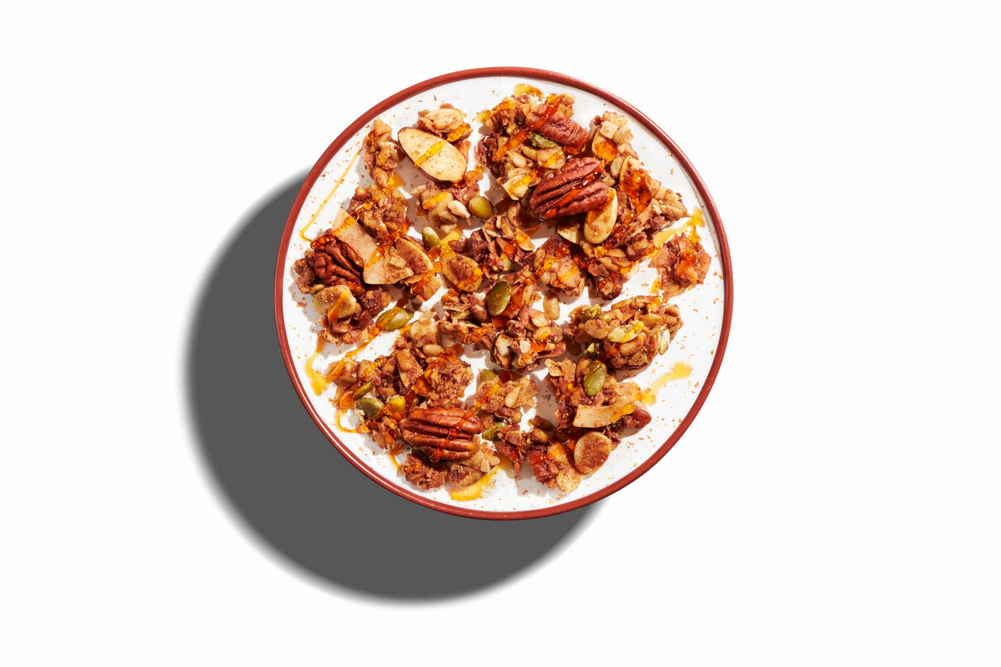 Nutrail Nut Granola Cereal, Cinnamon Pecan, No Sugar Added, Gluten Free, Grain Free, Keto, Low Carb, Healthy Breakfast 8 Oz. 3 C