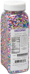 Decopac Unicorn Fusion Mix Candy Sprinkles, 27Oz, Fancy Sprinkles In Handheld Container, Edible Sprinkles For Celebration Cakes, Cupcakes, Cookies And Donuts