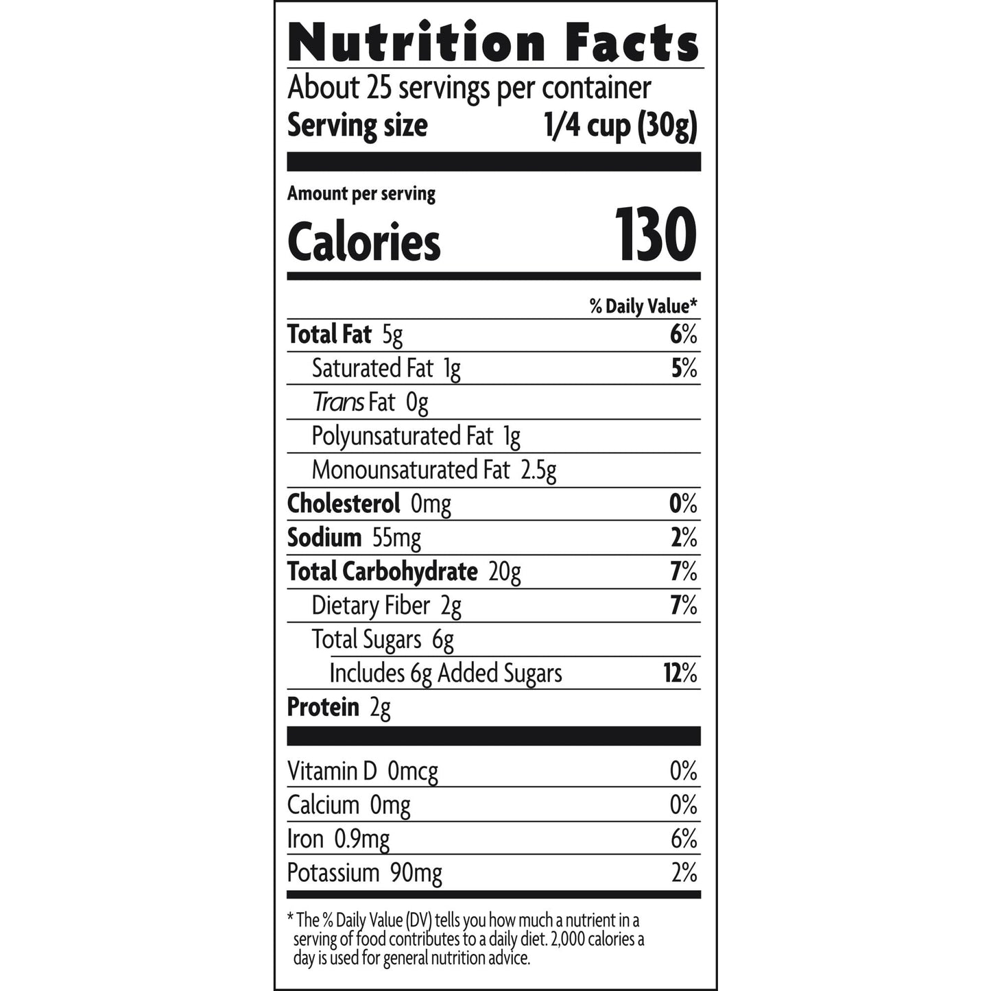 Love Crunch Organic Dark Chocolate & Red Berries Granola, Family Size 1.65 lbs (Pack of 6), Non-GMO, Fair Trade by Nature's Path