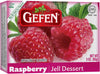 Gefen Raspberry Flavored Jello 3oz, Vegan Friendly, Easy to Prepare, Kosher for Passover