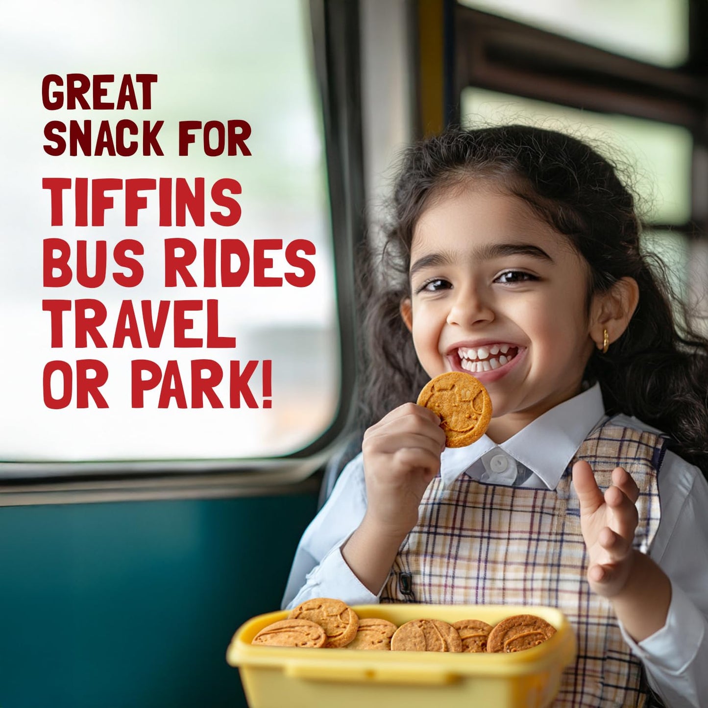 Slurrp Farm Banana Oat Cookies for Kids & Adults | Healthy Snack with Multigrains & Banana | No Refined Sugar, Maida or Palm Oil