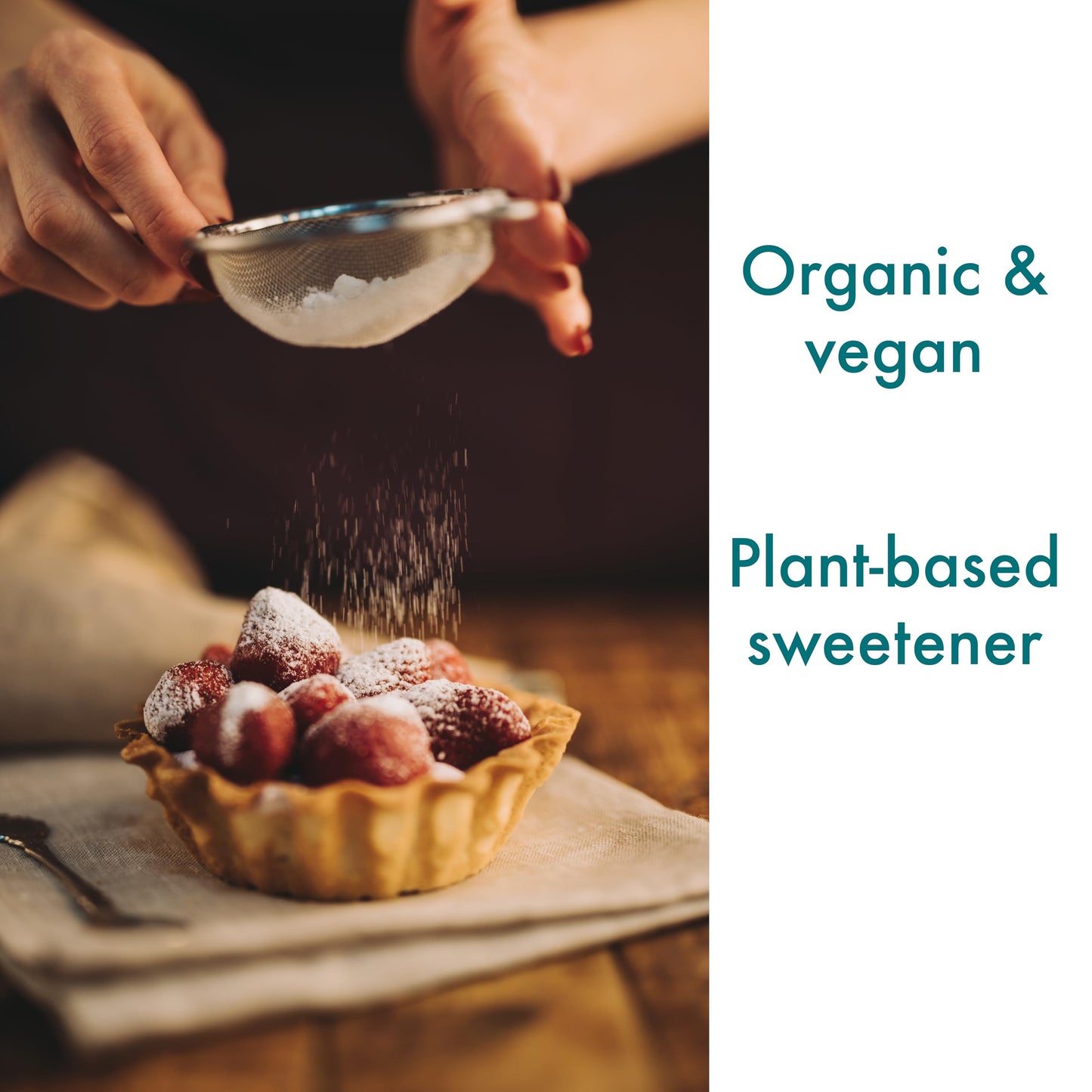 BLUE GREEN ORGANICS | Agave Crystals | Agave | Keto | Vegan | Gluten Free |Sugar alternative |Low carb | Sweetener | Family-frie