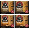 Kodiak Cakes Crunchy Granola Bar Variety Pack - Peanut Butter (2 Boxes) And Chocolate Chip (2 Boxes) High Protein Granola Bar Snack - 100% Whole Grain Granola Bars Bulk - (24) Total Pouches