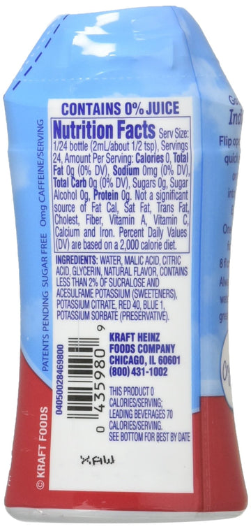 Crystal Light Liquid Drink Mix, Berry Sangria Flavor, 1.62 Fl Oz, Pack of 12, Model 4300000598