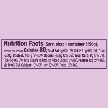 Dannon Light + Fit Greek Vanilla Fat Free Yogurt, Creamy and Delicious Gluten Free Yogurt, 4 Ct, 5.3 OZ Yogurt Cups