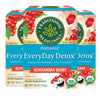 Traditional Medicinals Organic Everyday Detox Schisandra Berry Herbal Tea, Supports Healthy Liver Function, (Pack Of 3) - 48 Tea Bags Total