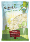 Food to Live Organic Coconut Chips, 3 Pounds - Non-GMO, Kosher, Raw, Desiccated, Unsweetened, Unsulfured, Dried Flakes, Vegan, K
