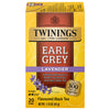 Twinings Earl Grey Lavender Black Tea Individually Wrapped Bags, 20 Count (Pack Of 6), Citrus, Bergamot & Floral, Caffeinated, Enjoy Hot Or Iced | Packaging May Vary