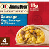 Jimmy Dean Sausage Breakfast Burritos, 4 Count