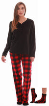 Just Love Henley Pants Set With Socks For Women 6732-10195-L