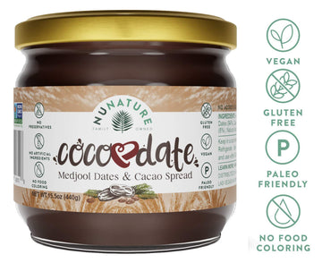 Nunat Date Cacao Spread ( 6 X 15.5 Oz )